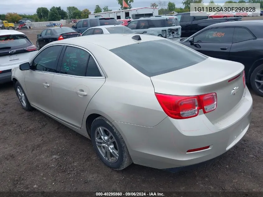 2013 Chevrolet Malibu 1Ls VIN: 1G11B5SA3DF290828 Lot: 40295860