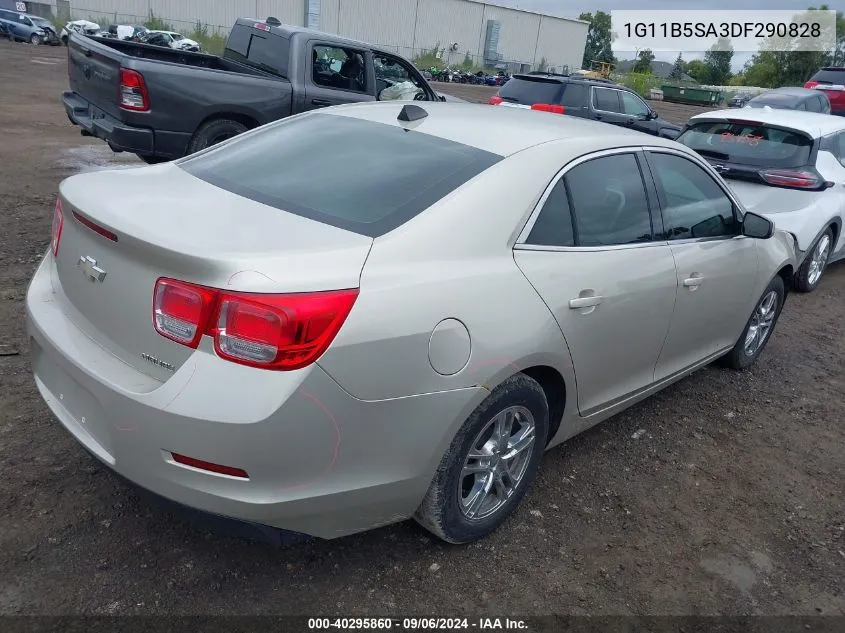 2013 Chevrolet Malibu 1Ls VIN: 1G11B5SA3DF290828 Lot: 40295860