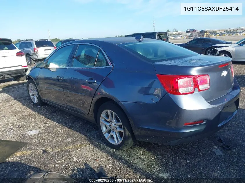 2013 Chevrolet Malibu 1Lt VIN: 1G11C5SAXDF25414 Lot: 40296236