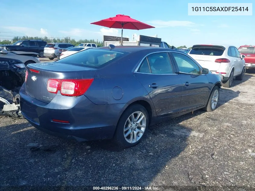 2013 Chevrolet Malibu 1Lt VIN: 1G11C5SAXDF25414 Lot: 40296236