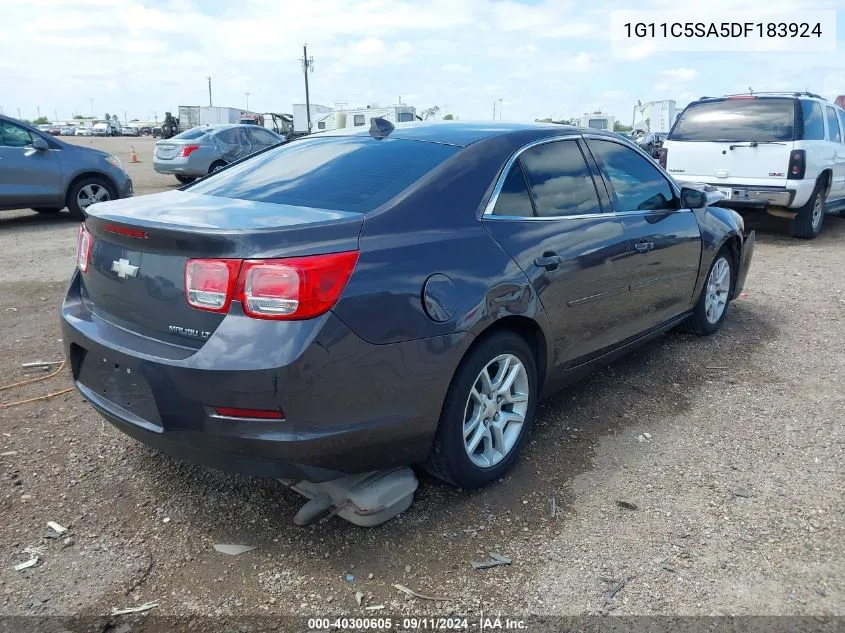 2013 Chevrolet Malibu 1Lt VIN: 1G11C5SA5DF183924 Lot: 40300605