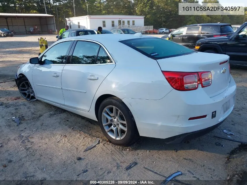 2013 Chevrolet Malibu 1Lt VIN: 1G11C5SA2DF340597 Lot: 40305228