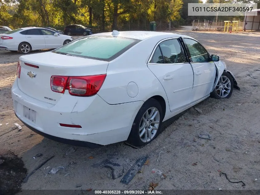 2013 Chevrolet Malibu 1Lt VIN: 1G11C5SA2DF340597 Lot: 40305228