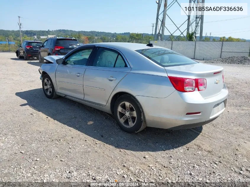 2013 Chevrolet Malibu 1Ls VIN: 1G11B5SA6DF336636 Lot: 40308340