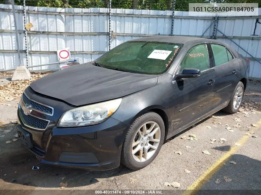 2013 Chevrolet Malibu 1Lt VIN: 1G11C5SA9DF184705 Lot: 40311474