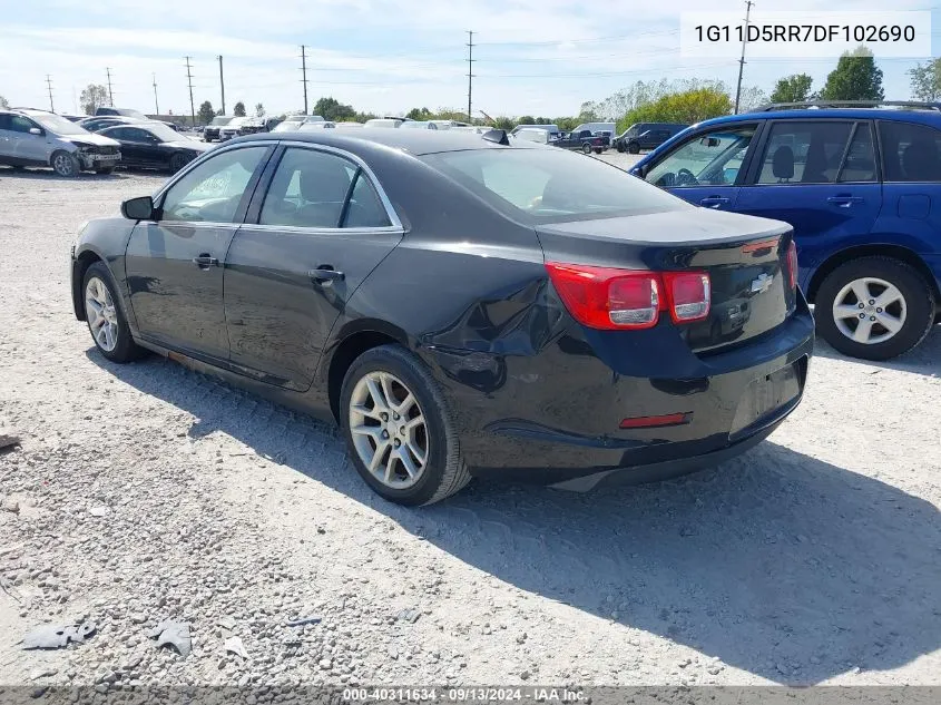 2013 Chevrolet Malibu Eco VIN: 1G11D5RR7DF102690 Lot: 40311634