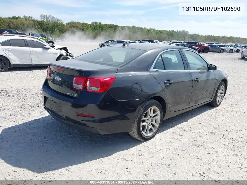 2013 Chevrolet Malibu Eco VIN: 1G11D5RR7DF102690 Lot: 40311634