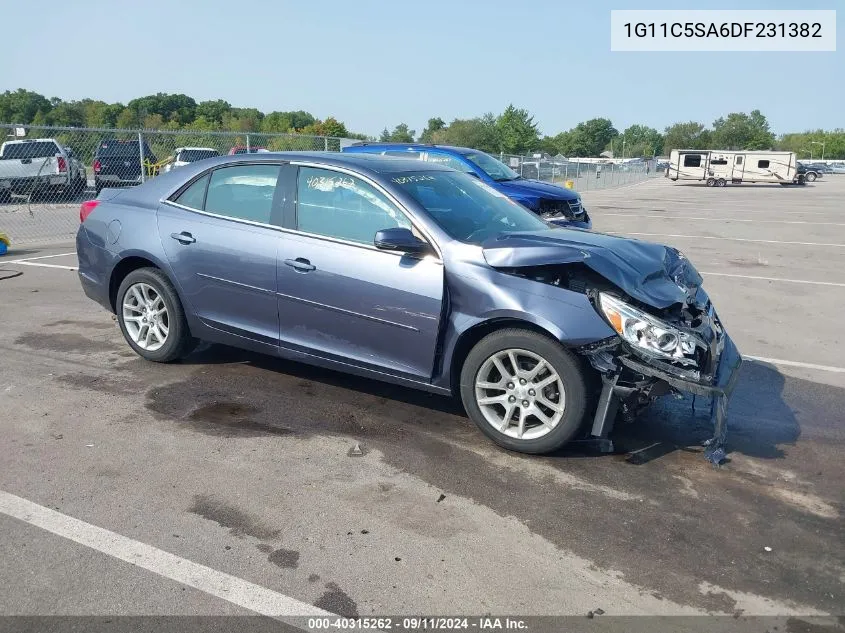 2013 Chevrolet Malibu 1Lt VIN: 1G11C5SA6DF231382 Lot: 40315262