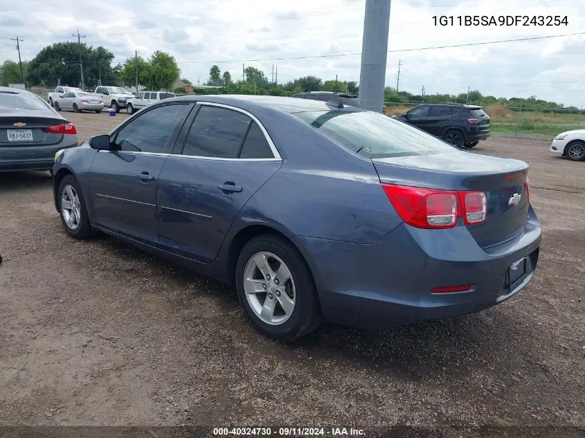 2013 Chevrolet Malibu 1Ls VIN: 1G11B5SA9DF243254 Lot: 40324730