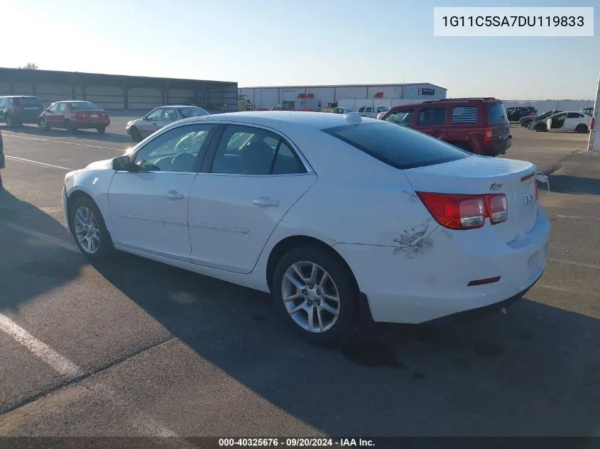 2013 Chevrolet Malibu 1Lt VIN: 1G11C5SA7DU119833 Lot: 40325676