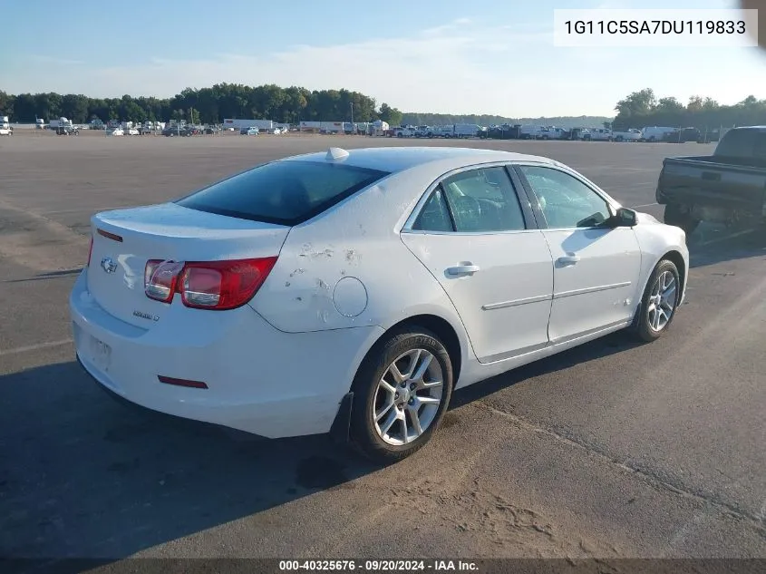 2013 Chevrolet Malibu 1Lt VIN: 1G11C5SA7DU119833 Lot: 40325676