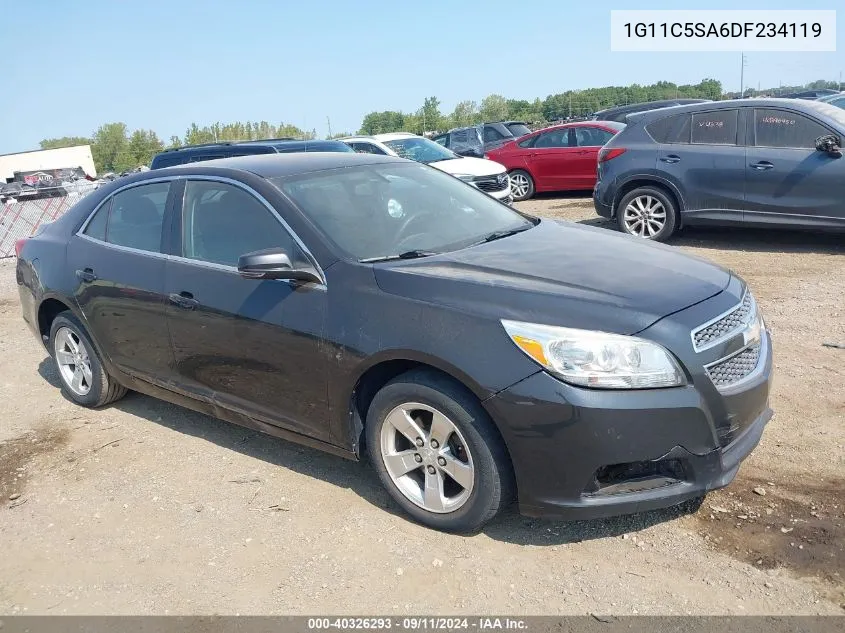 2013 Chevrolet Malibu 1Lt VIN: 1G11C5SA6DF234119 Lot: 40326293