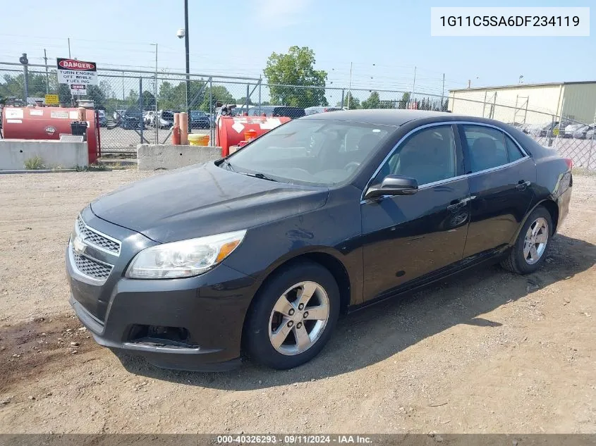 2013 Chevrolet Malibu 1Lt VIN: 1G11C5SA6DF234119 Lot: 40326293