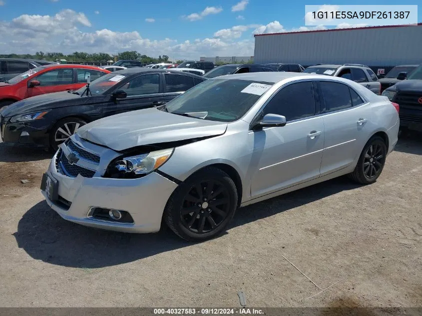 2013 Chevrolet Malibu 2Lt VIN: 1G11E5SA9DF261387 Lot: 40327583