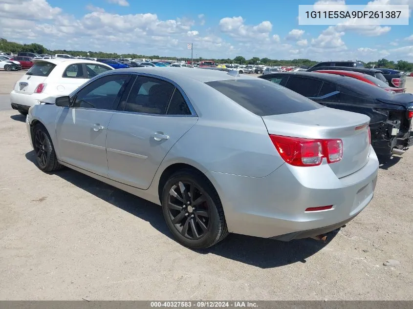 2013 Chevrolet Malibu 2Lt VIN: 1G11E5SA9DF261387 Lot: 40327583