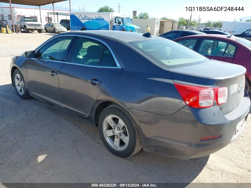 2013 Chevrolet Malibu 1Ls VIN: 1G11B5SA6DF248444 Lot: 40328220