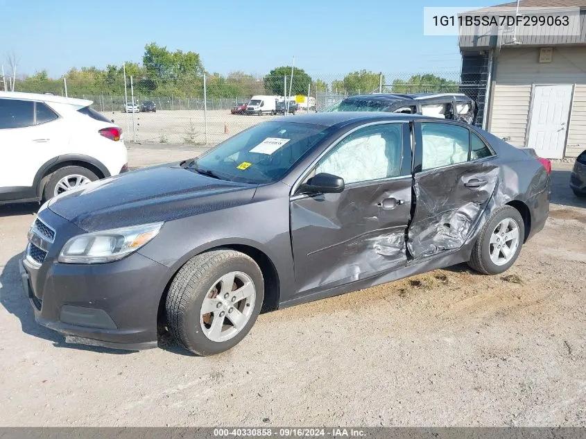 2013 Chevrolet Malibu Ls VIN: 1G11B5SA7DF299063 Lot: 40330858