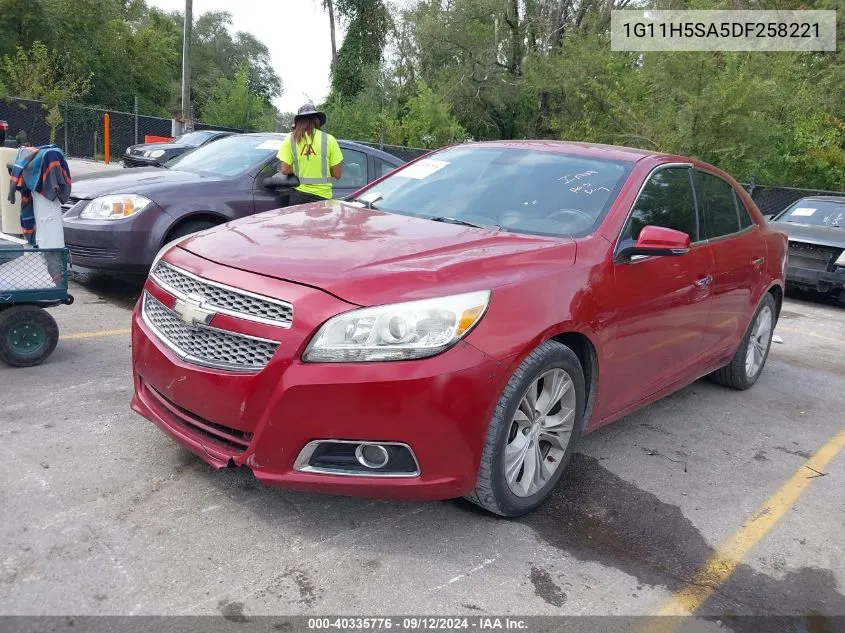 2013 Chevrolet Malibu 1Lz VIN: 1G11H5SA5DF258221 Lot: 40335776