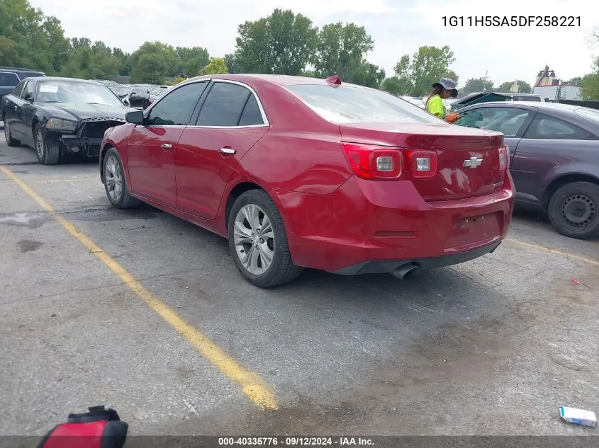 2013 Chevrolet Malibu 1Lz VIN: 1G11H5SA5DF258221 Lot: 40335776