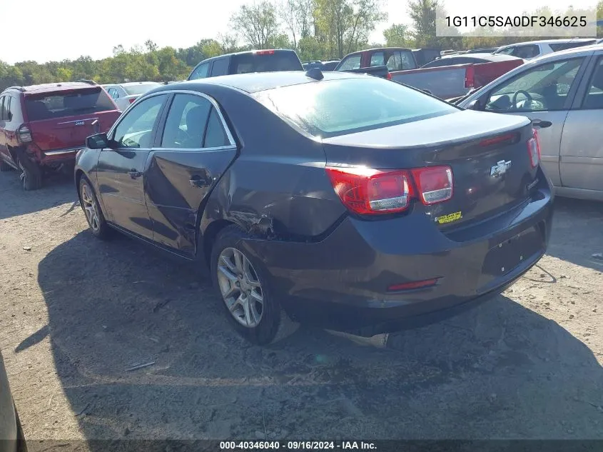 2013 Chevrolet Malibu 1Lt VIN: 1G11C5SA0DF346625 Lot: 40346040