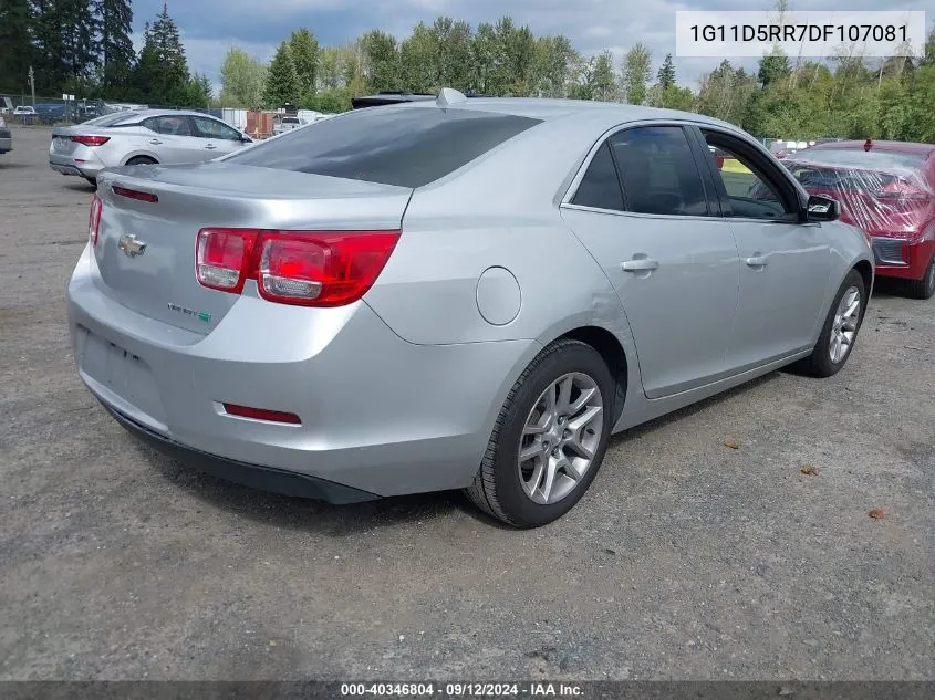 2013 Chevrolet Malibu Eco VIN: 1G11D5RR7DF107081 Lot: 40346804