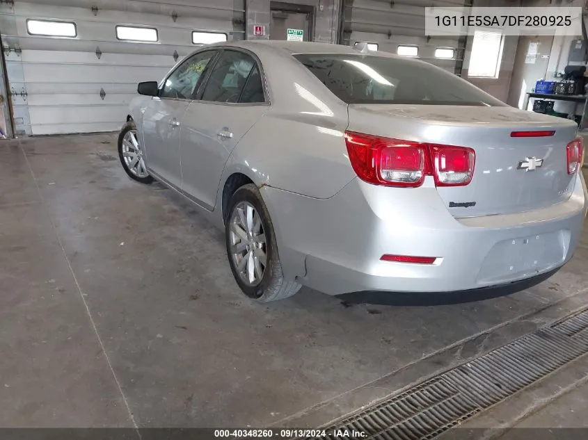 2013 Chevrolet Malibu 2Lt VIN: 1G11E5SA7DF280925 Lot: 40348260