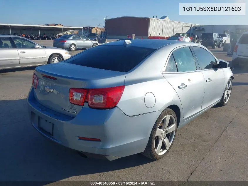 2013 Chevrolet Malibu Ltz VIN: 1G11J5SX8DU121603 Lot: 40348858