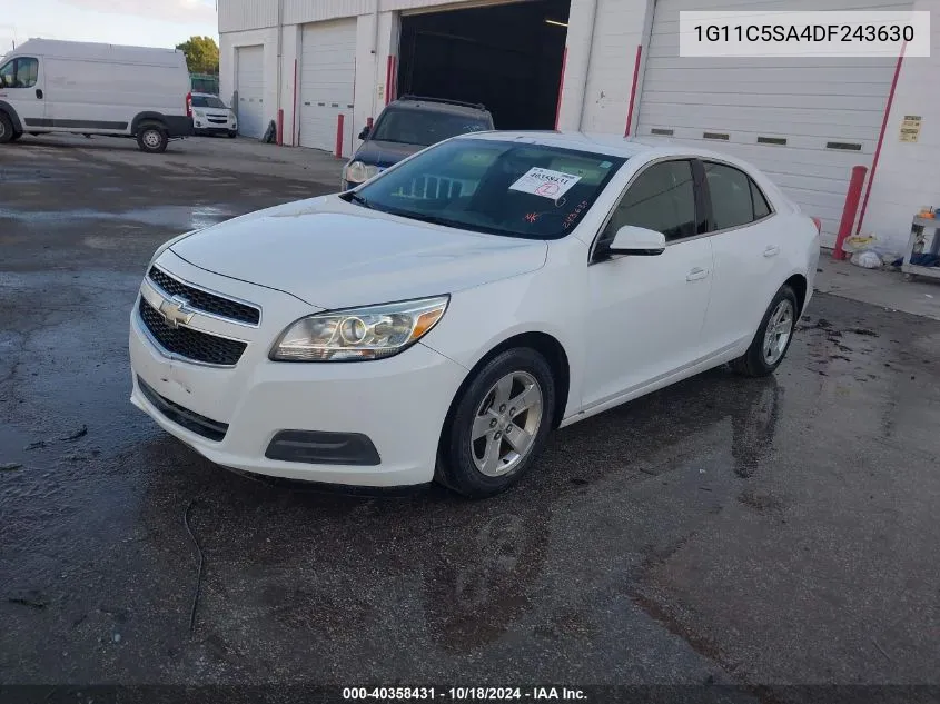 1G11C5SA4DF243630 2013 Chevrolet Malibu 1Lt