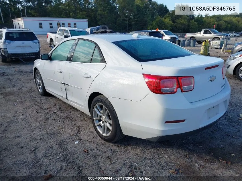 2013 Chevrolet Malibu 1Lt VIN: 1G11C5SA5DF346765 Lot: 40359044