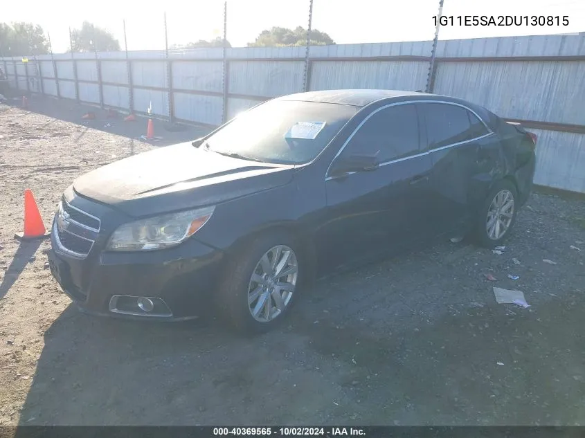 2013 Chevrolet Malibu 2Lt VIN: 1G11E5SA2DU130815 Lot: 40369565