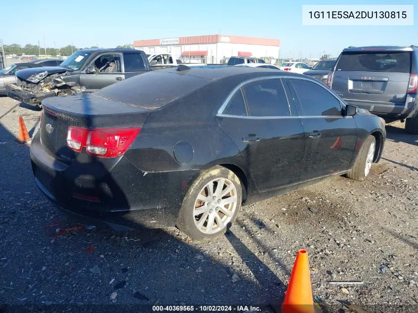 2013 Chevrolet Malibu 2Lt VIN: 1G11E5SA2DU130815 Lot: 40369565