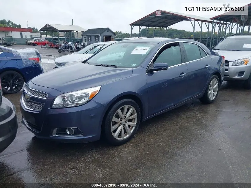 2013 Chevrolet Malibu 1Lz VIN: 1G11H5SA9DF326603 Lot: 40372810