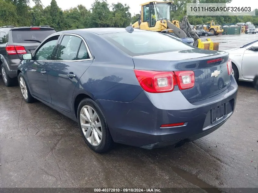 2013 Chevrolet Malibu 1Lz VIN: 1G11H5SA9DF326603 Lot: 40372810