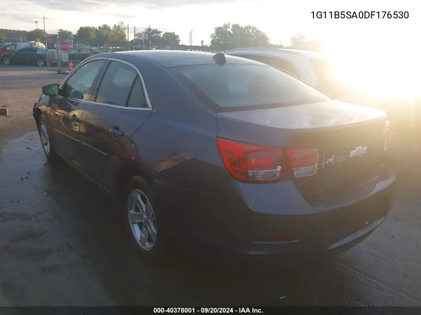 2013 Chevrolet Malibu 1Ls VIN: 1G11B5SA0DF176530 Lot: 40378001