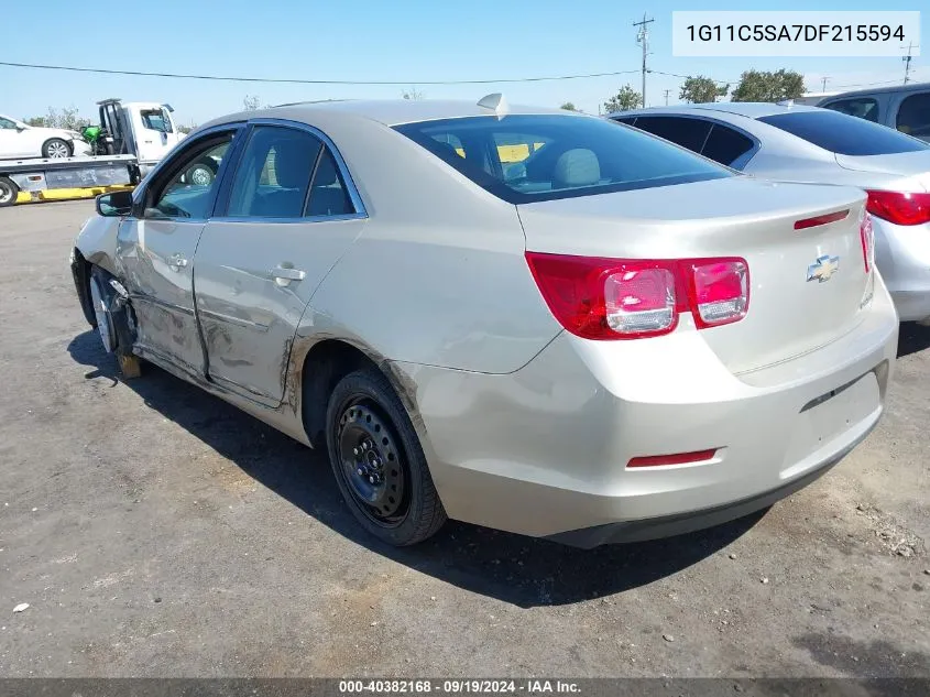 2013 Chevrolet Malibu 1Lt VIN: 1G11C5SA7DF215594 Lot: 40382168