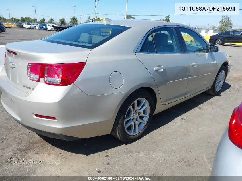 2013 Chevrolet Malibu 1Lt VIN: 1G11C5SA7DF215594 Lot: 40382168