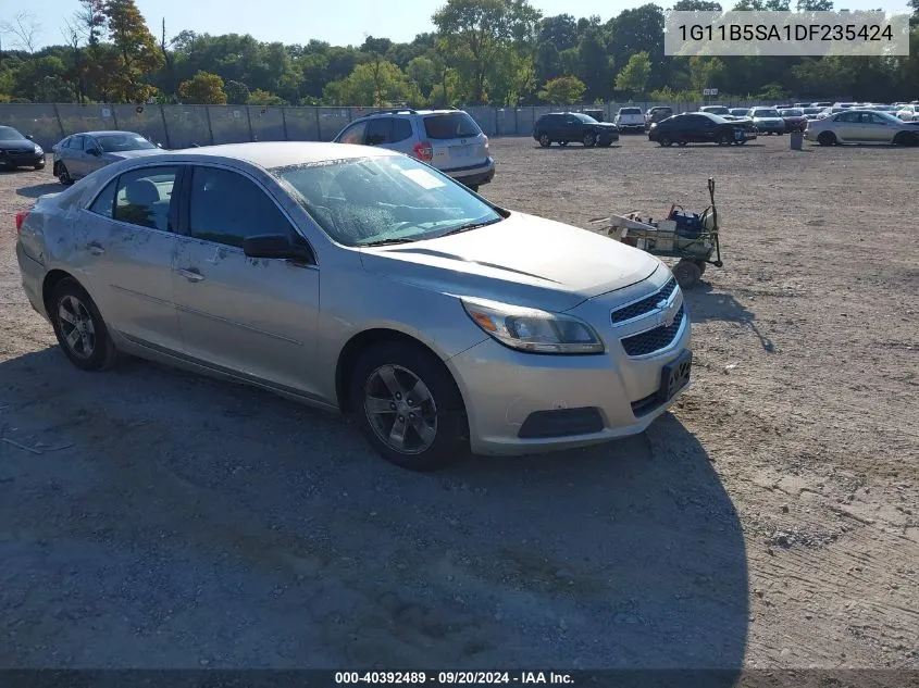 2013 Chevrolet Malibu 1Ls VIN: 1G11B5SA1DF235424 Lot: 40392489