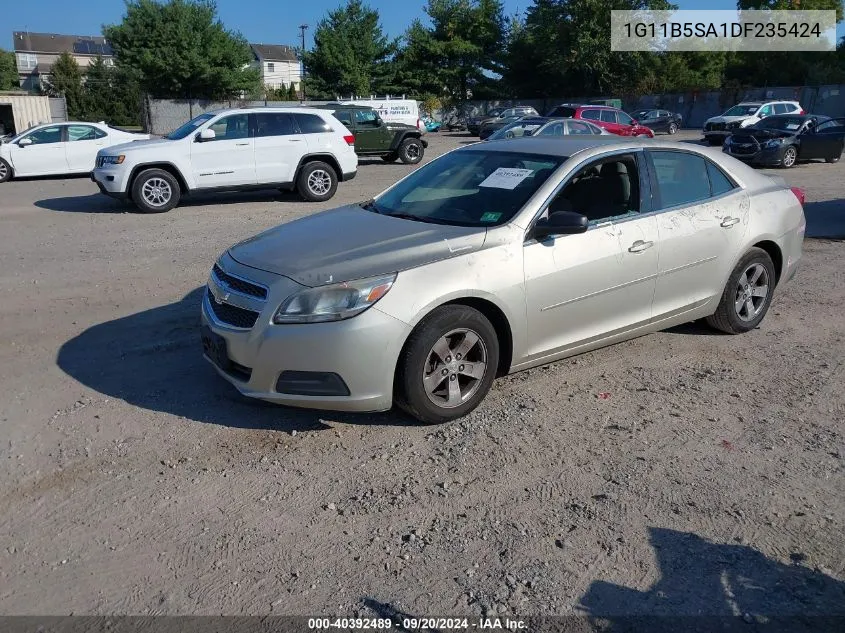 2013 Chevrolet Malibu 1Ls VIN: 1G11B5SA1DF235424 Lot: 40392489