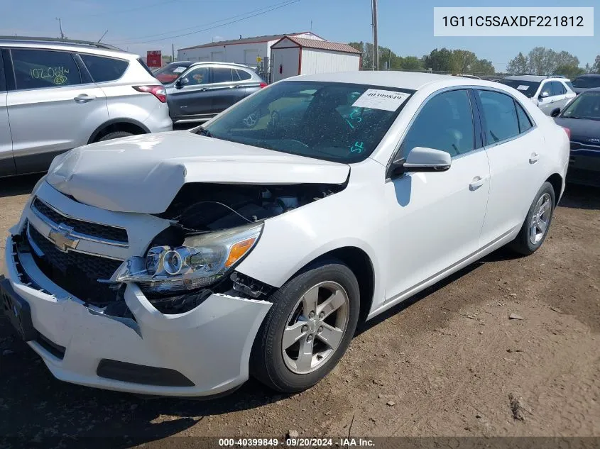 2013 Chevrolet Malibu 1Lt VIN: 1G11C5SAXDF221812 Lot: 40399849