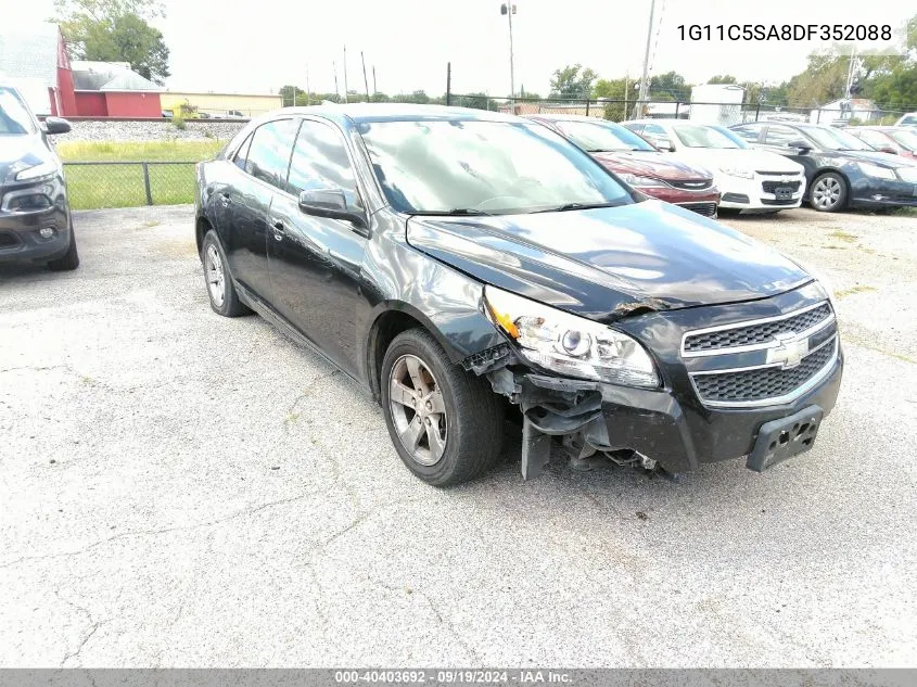 2013 Chevrolet Malibu 1Lt VIN: 1G11C5SA8DF352088 Lot: 40403692