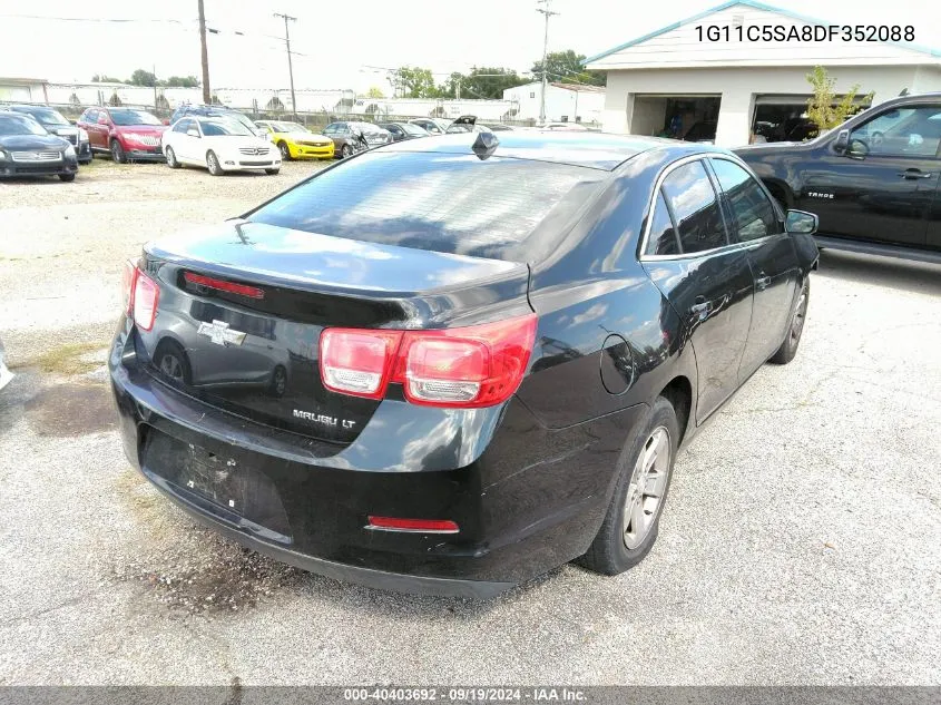 2013 Chevrolet Malibu 1Lt VIN: 1G11C5SA8DF352088 Lot: 40403692