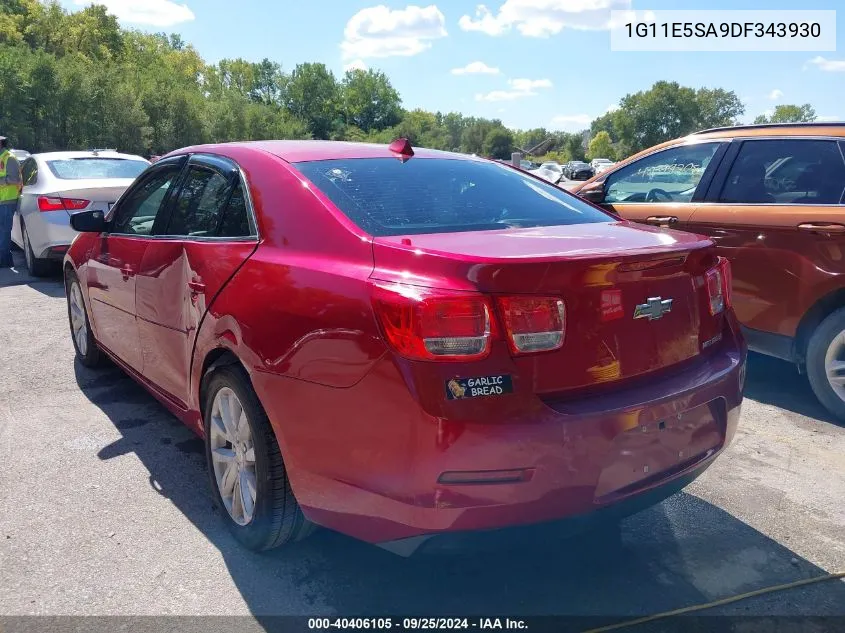 2013 Chevrolet Malibu 2Lt VIN: 1G11E5SA9DF343930 Lot: 40406105