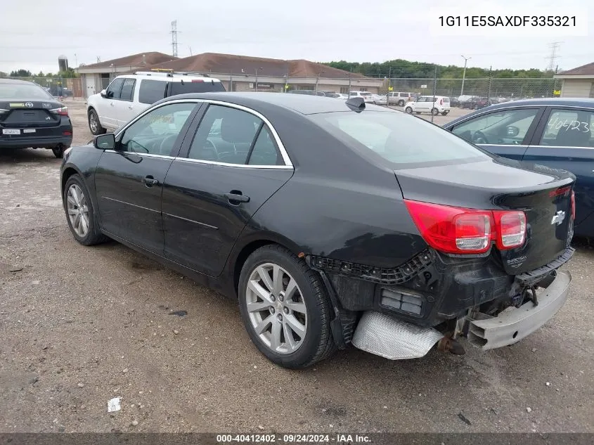 2013 Chevrolet Malibu 2Lt VIN: 1G11E5SAXDF335321 Lot: 40412402