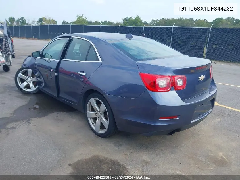 2013 Chevrolet Malibu 2Lz VIN: 1G11J5SX1DF344232 Lot: 40422585