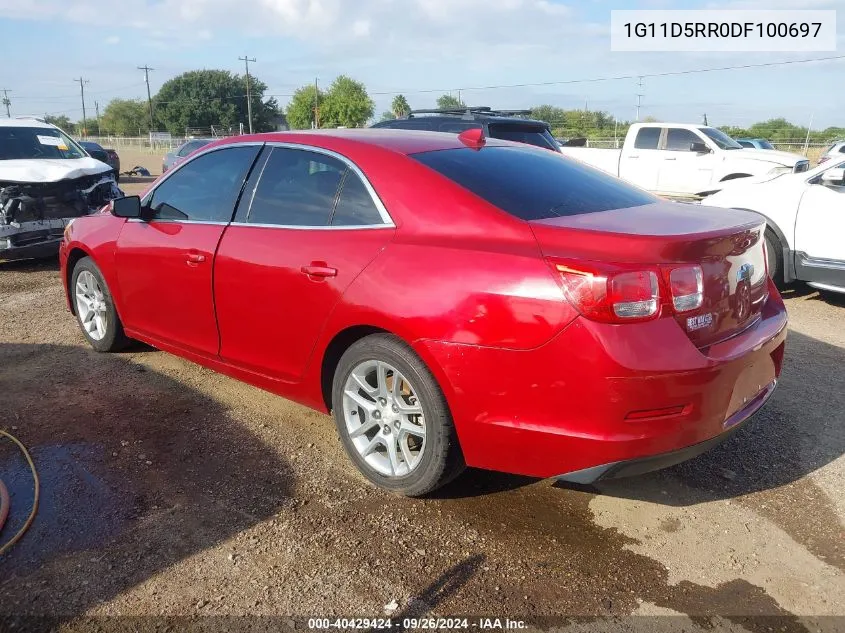 2013 Chevrolet Malibu Eco VIN: 1G11D5RR0DF100697 Lot: 40429424