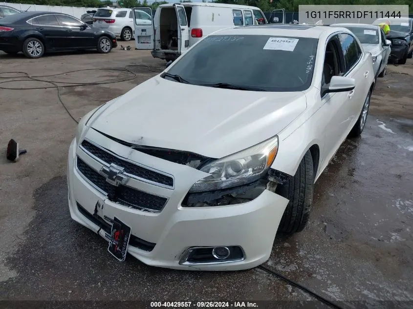 1G11F5RR1DF111444 2013 Chevrolet Malibu Eco Premium Audio