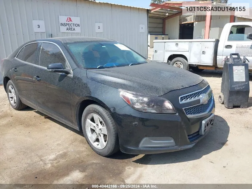 2013 Chevrolet Malibu 1Lt VIN: 1G11C5SA3DU146155 Lot: 40442166