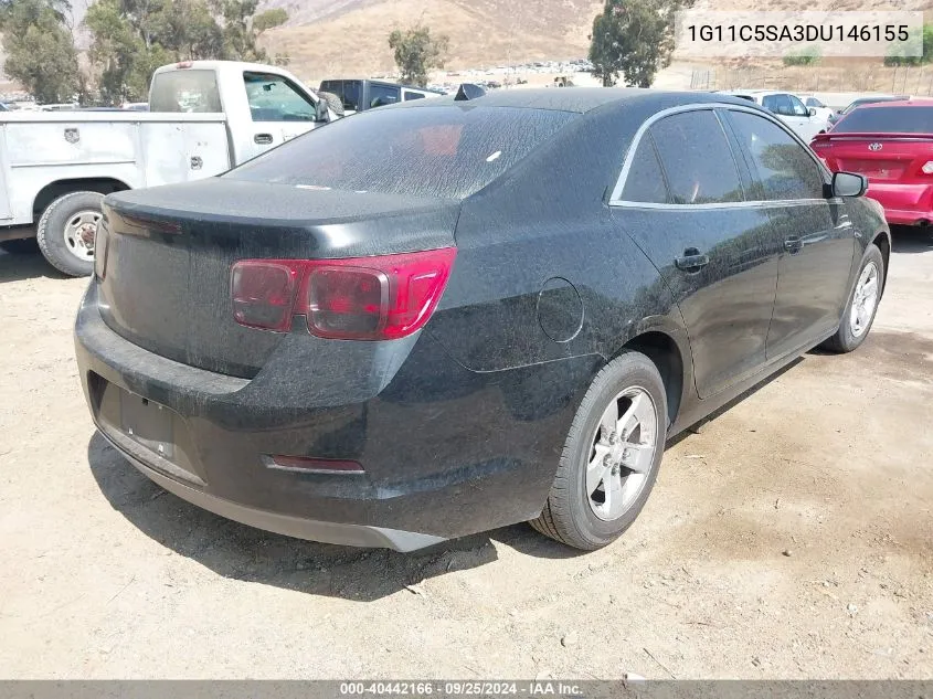 2013 Chevrolet Malibu 1Lt VIN: 1G11C5SA3DU146155 Lot: 40442166