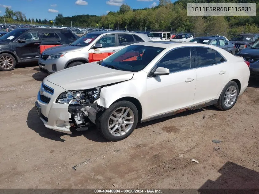 2013 Chevrolet Malibu Eco Premium Audio VIN: 1G11F5RR6DF115831 Lot: 40446904