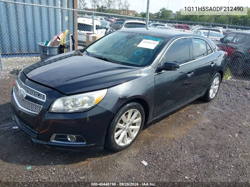 2013 Chevrolet Malibu 1Lz VIN: 1G11H5SA0DF212490 Lot: 40448198